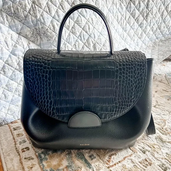 Polene | Bags | Polene Numero Un Edition Trio Black